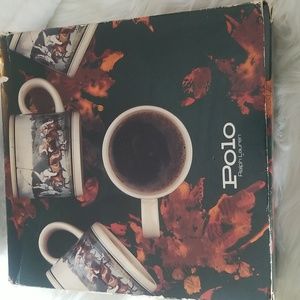 Vintage Polo Ralph Lauren  country mugs made in Japan in original  box.